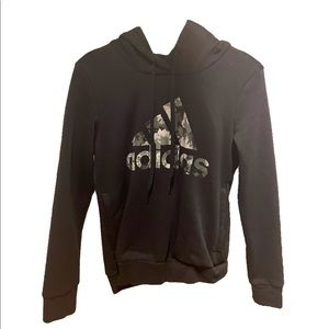 women’s adidas black hoodie xs